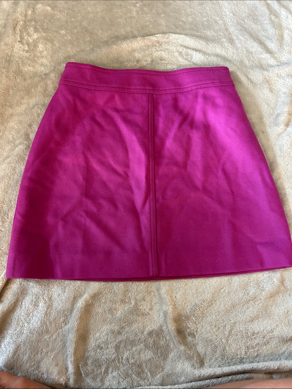 NWT j crew wool mini skirt